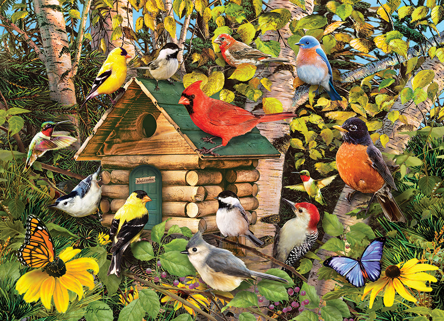 Cabine à oiseaux, Greg Giordano (1000pcs)