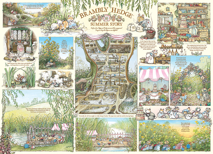 Brambly Hedge Autumn Story, Jill Barklem (1000pcs)