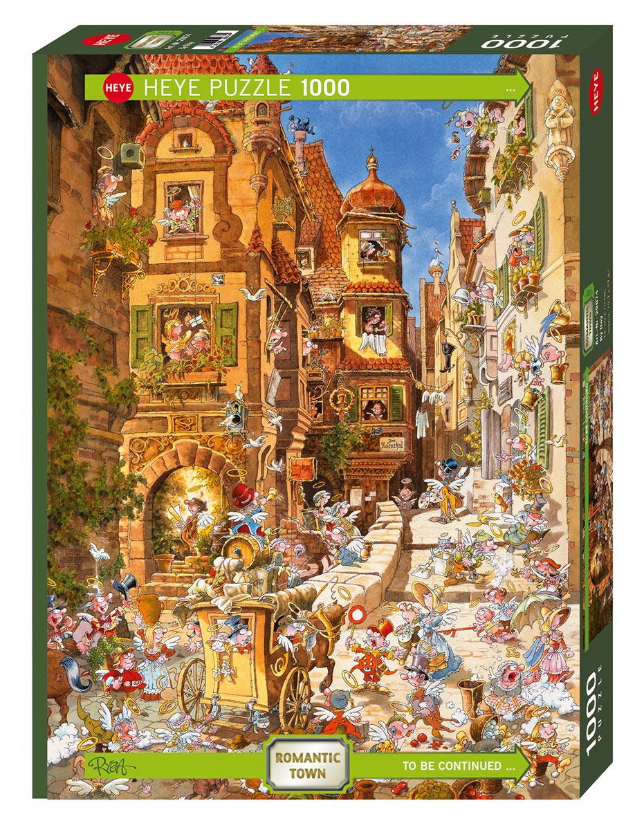 Romantic Town - By Day, Michael Ryba (1000pcs)