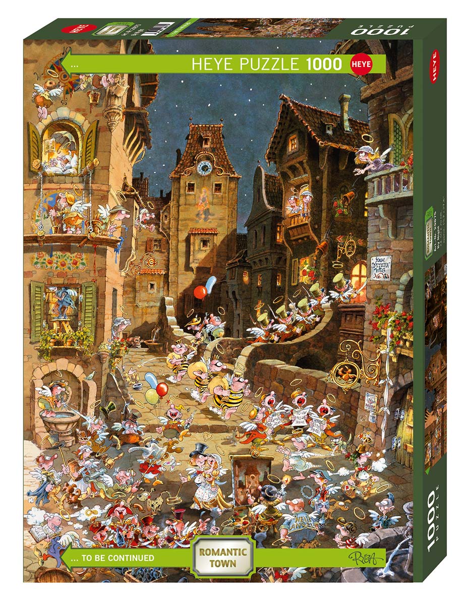 Romantic Town - By Night, Michael Ryba (1000pcs)