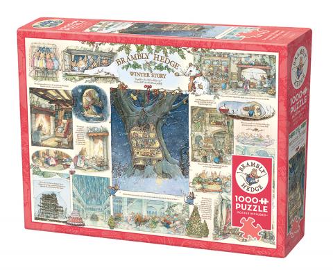 Brambly Hedge Winter Story, Jill Barklem (1000pcs)