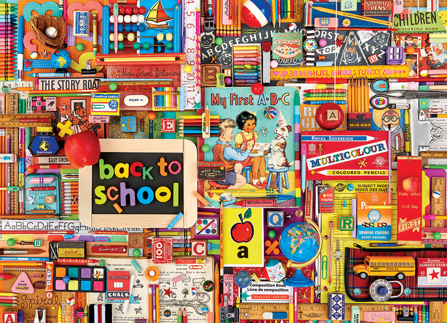 Retour à l'école, Shelley Davies (1000pcs)
