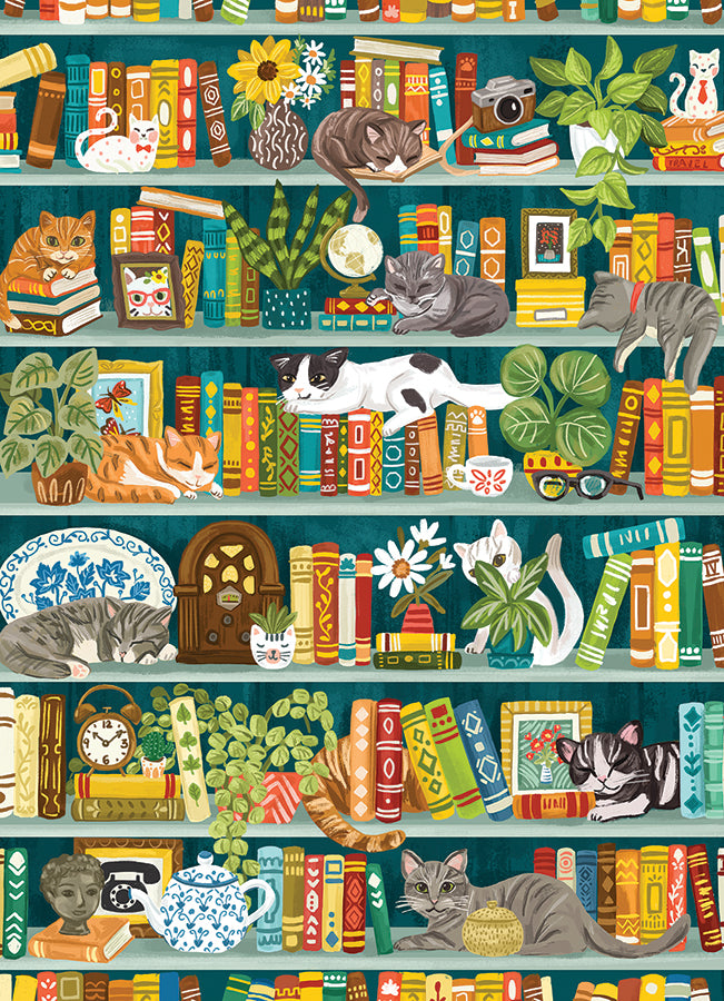 La bibliothèque Runrfect, Olivia Gibbs (1000pcs)