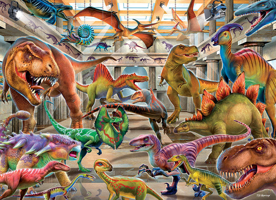 Dino Museum, P. D. Moreno (1000pcs)