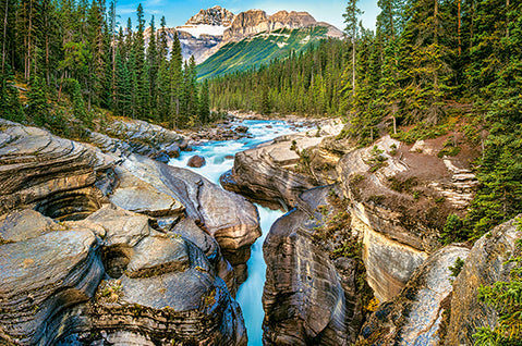 Mistaya Canyon, Banff National Park, Canada (4000pcs)
