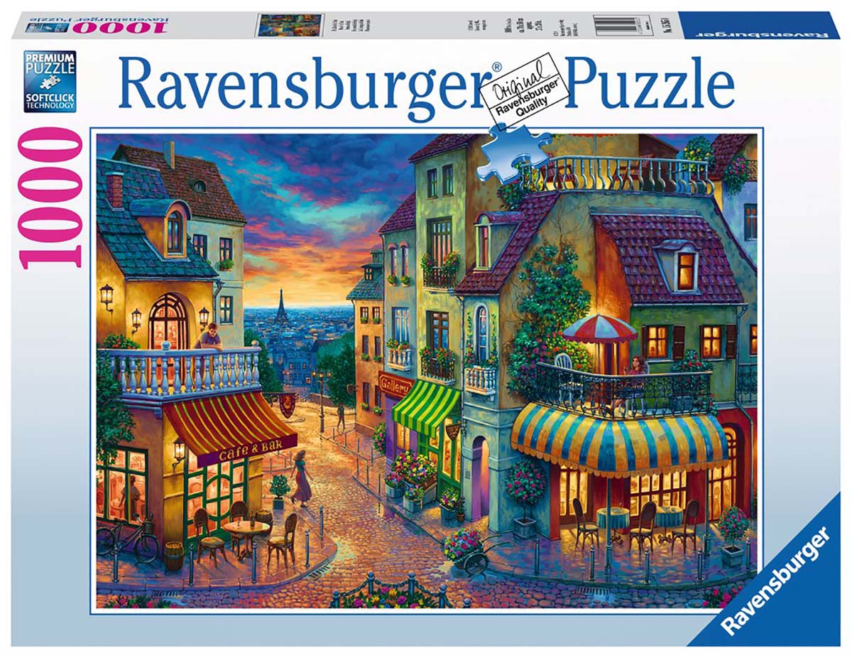 PFG Ravensburger An Evening in Paris (1000 pcs) (Usage/Used - PUZZLES FOR GOOD)