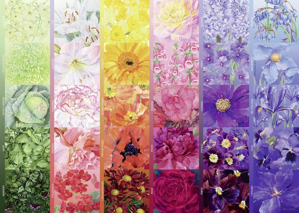 Ravensburger The Gardener's Palette, Anne Searle