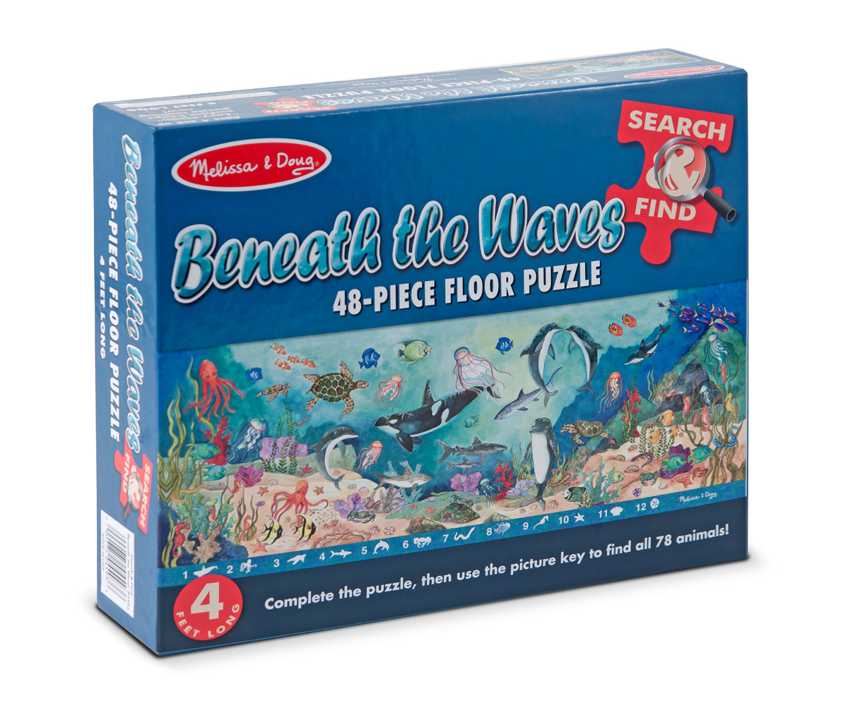 Beneath the Waves, Search & Find - Floor Puzzle