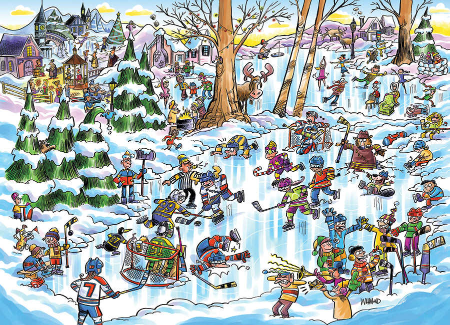 Hockey Town (Family Puzzle)