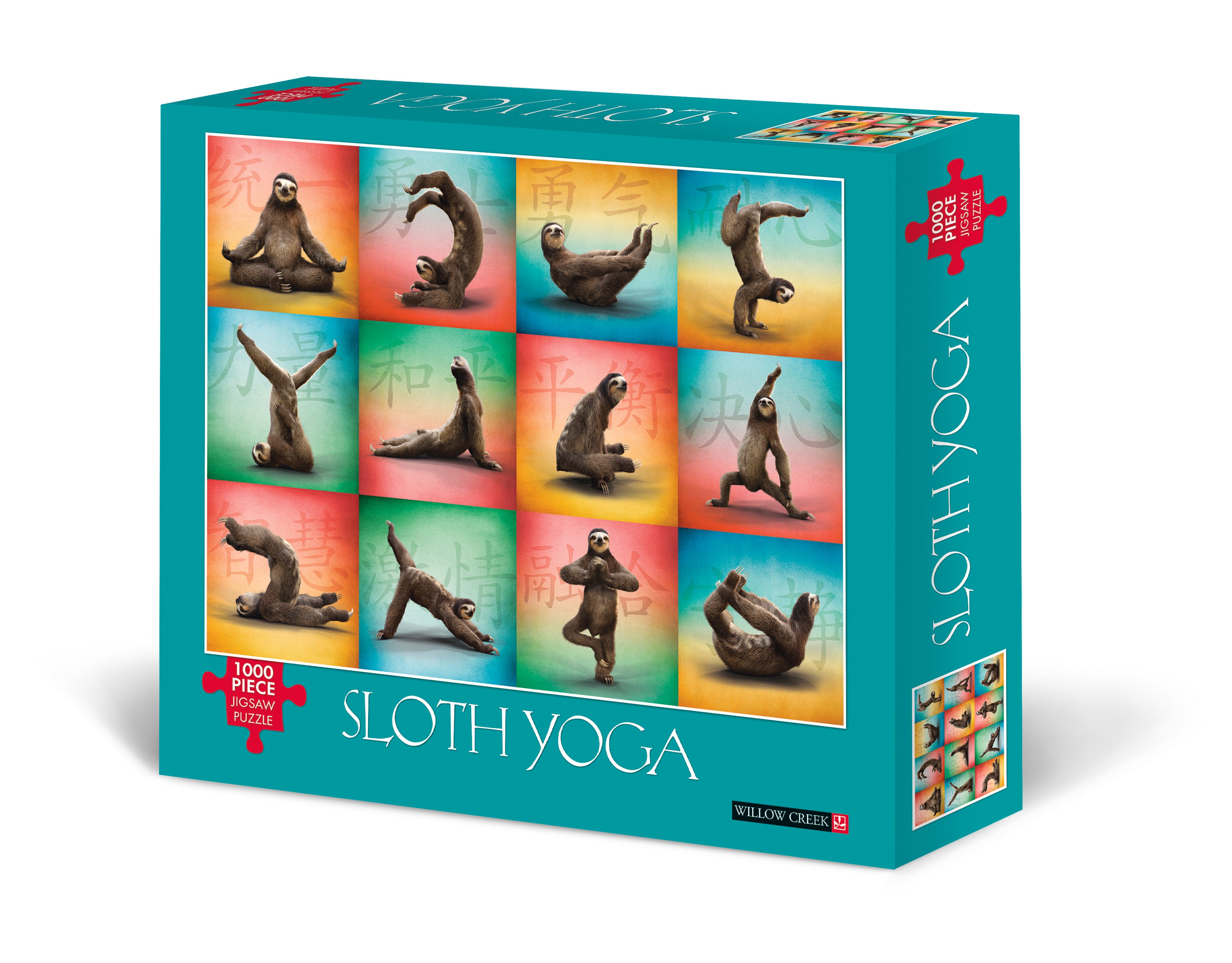 Yoga paresseux (1000pcs)