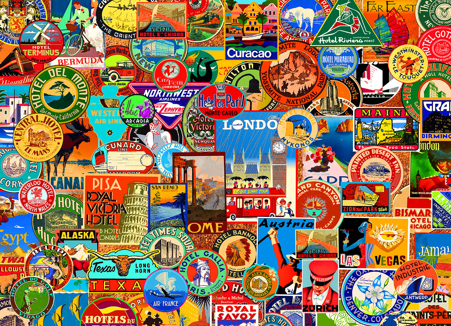 Monde de voyage (1000pcs)