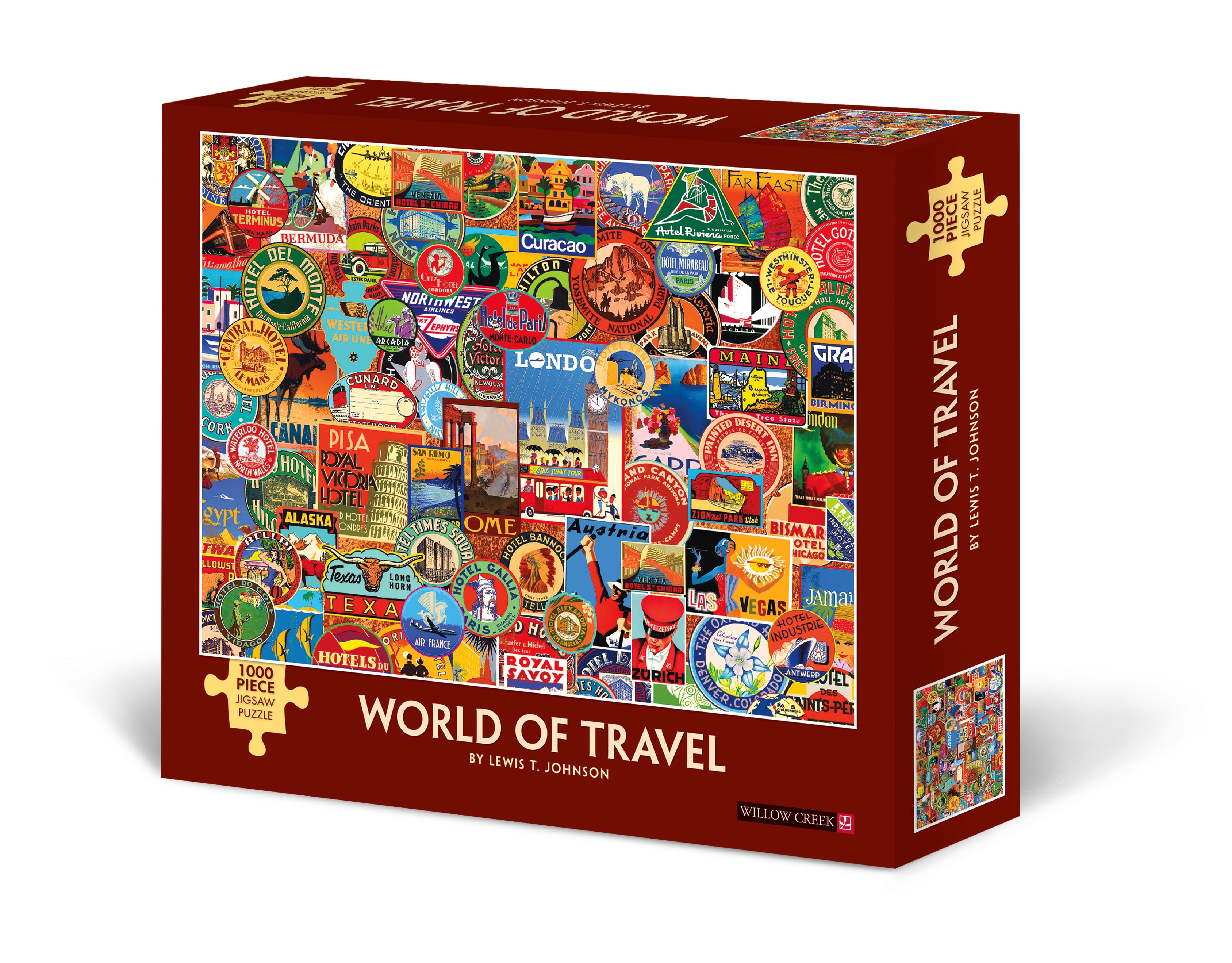 Monde de voyage (1000pcs)