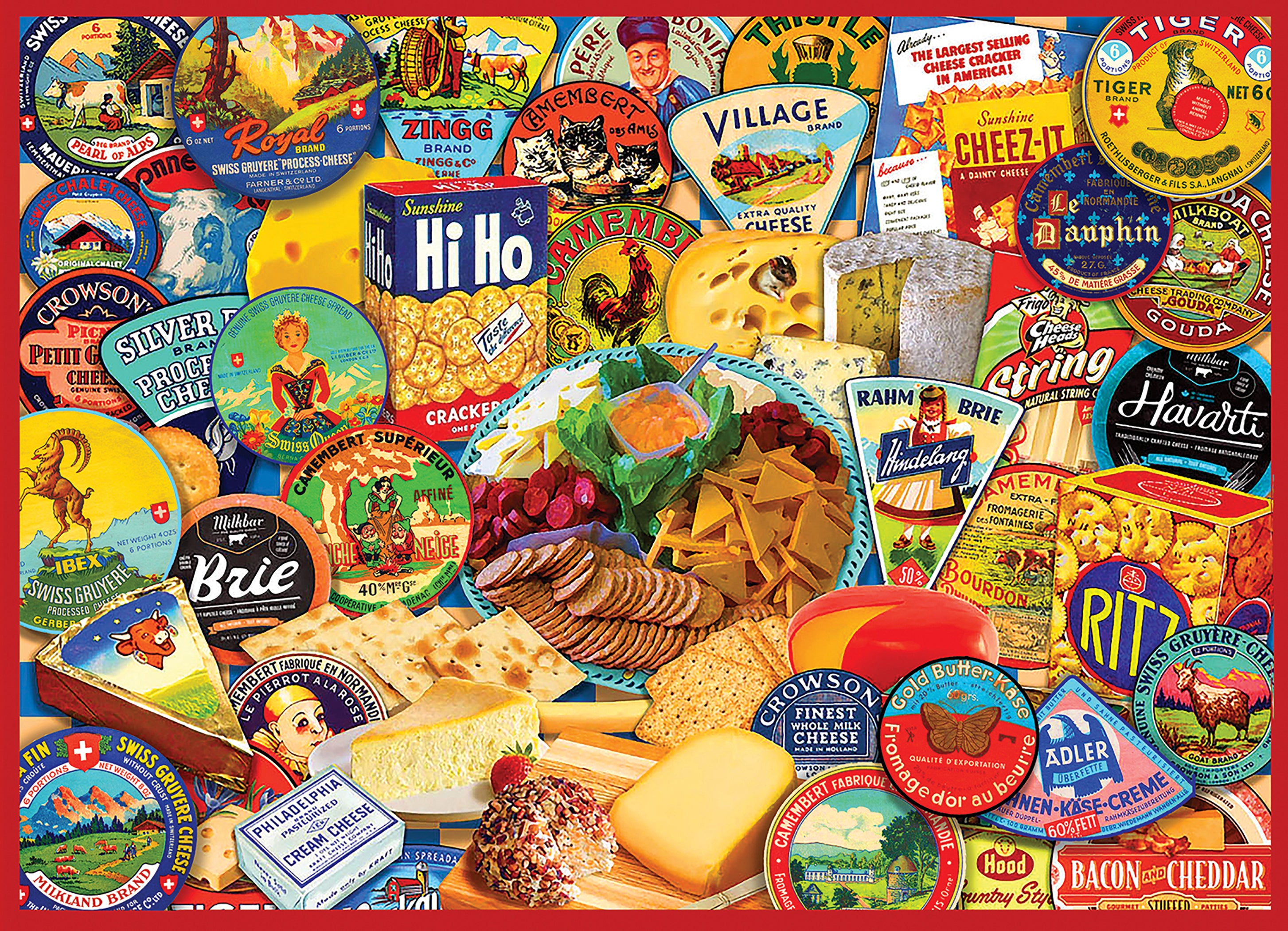 Fromage et craquelins (1000 pc)