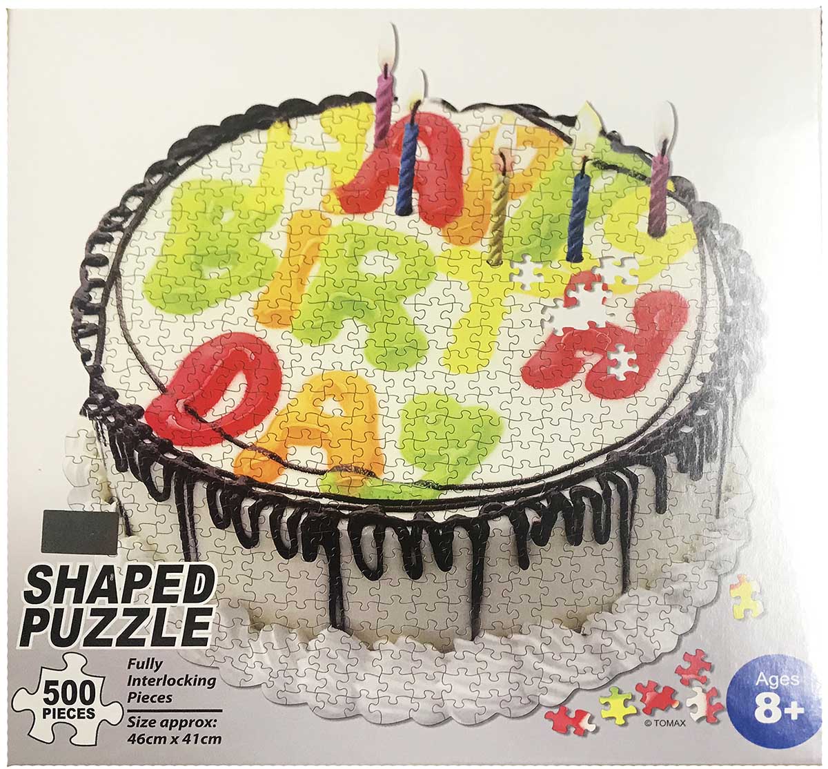 Birthday Cake, Shaped Puzzle