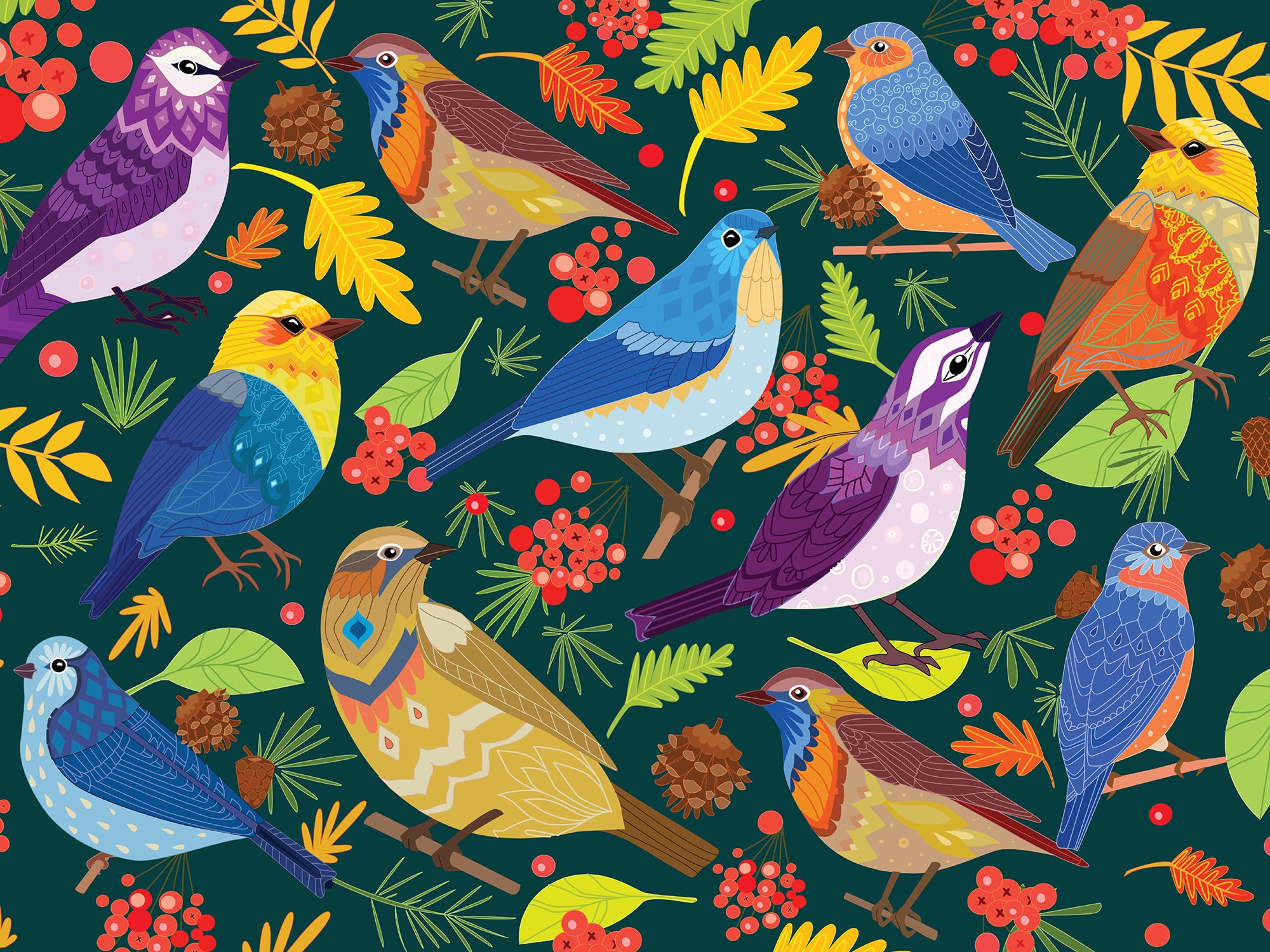 Amis à plumes (500pcs)