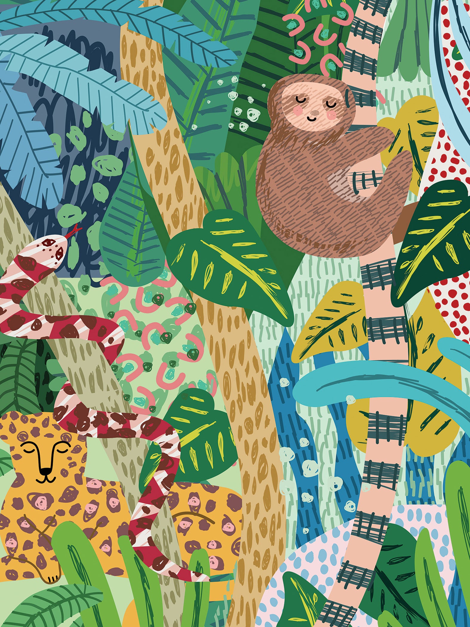 Dans la jungle (500pcs)