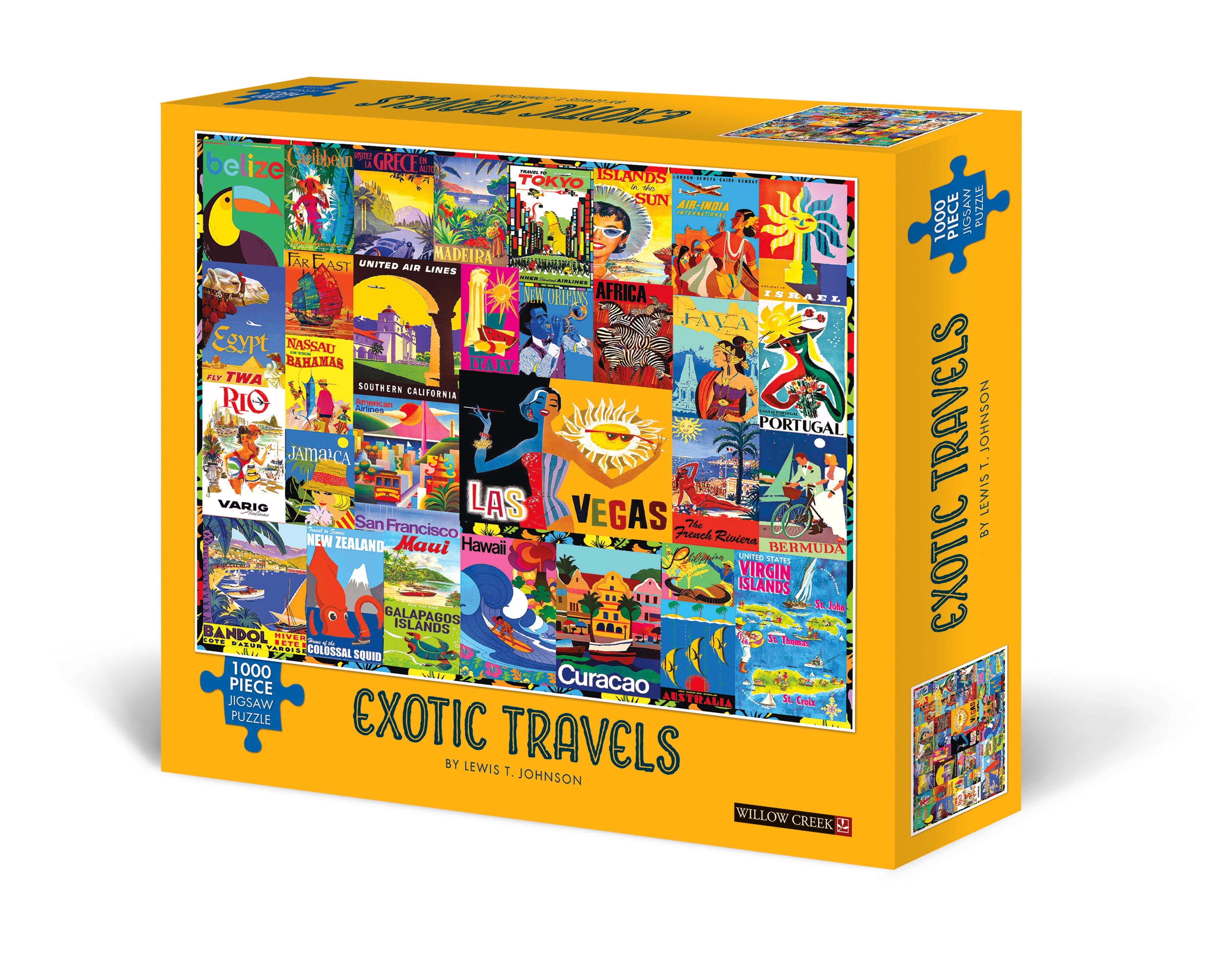 Voyages exotiques (1000pcs)
