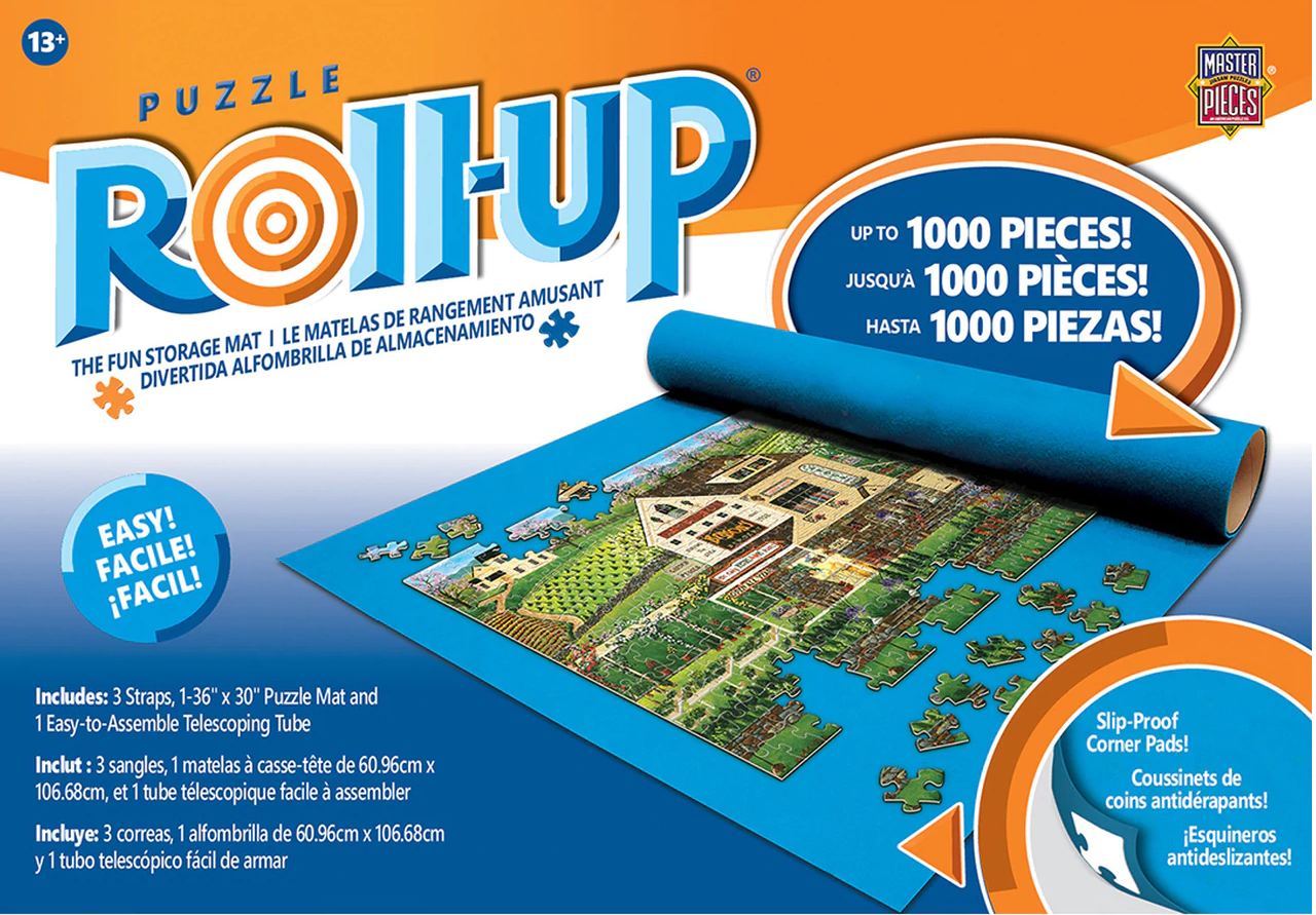 Jigsaw Puzzle Roll-Up In A Box