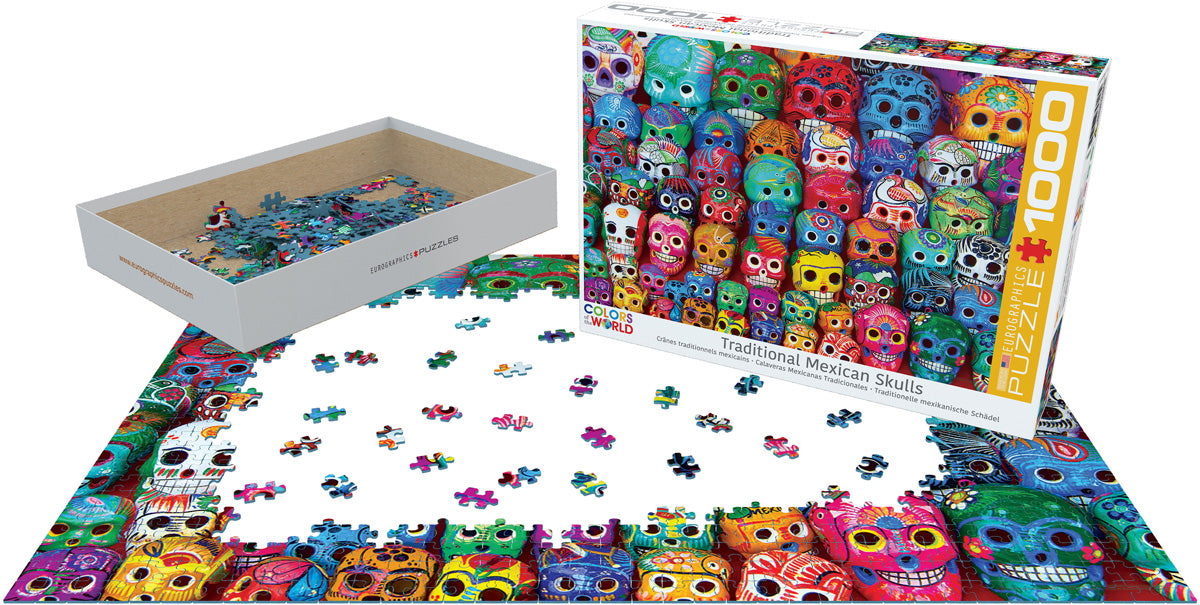 Colors of The World - Traditional Mexican Skulls