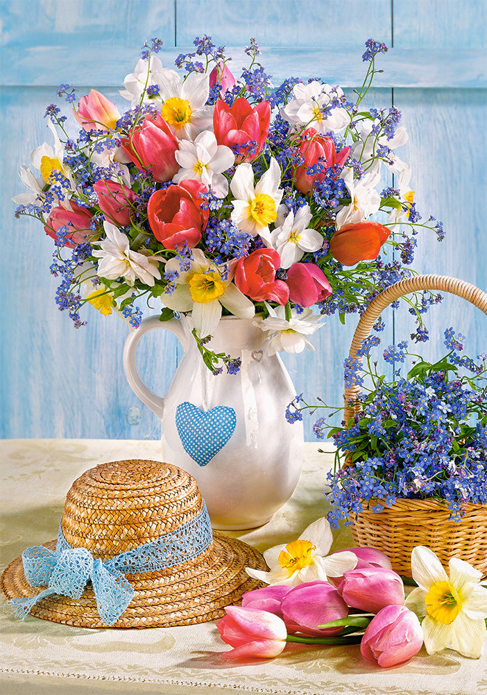 Printemps en pot à fleurs (500 pc)