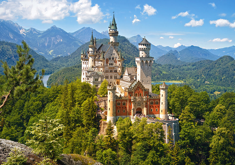 View of the Neuschwanstein Castle, Germany (500pcs)