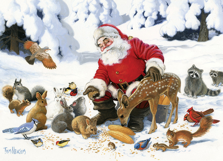 Santa Claus and Friends, Tom Newsom - iroma360.com