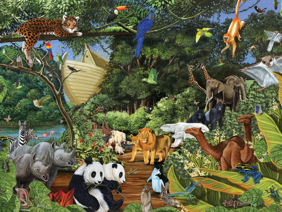 Gathering de Noah (puzzle de la famille)