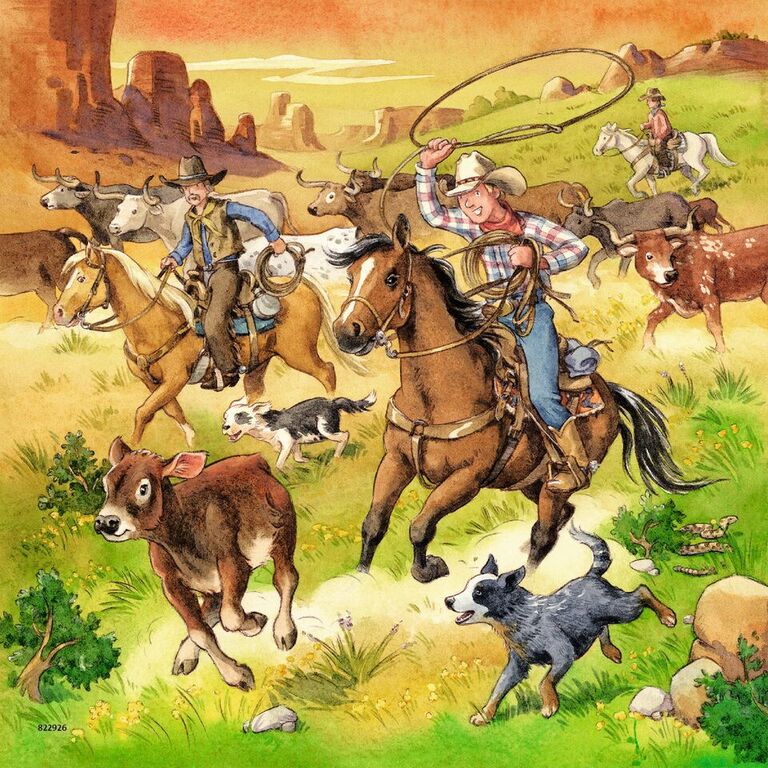 Ravensburger Wild West (3-in-1)