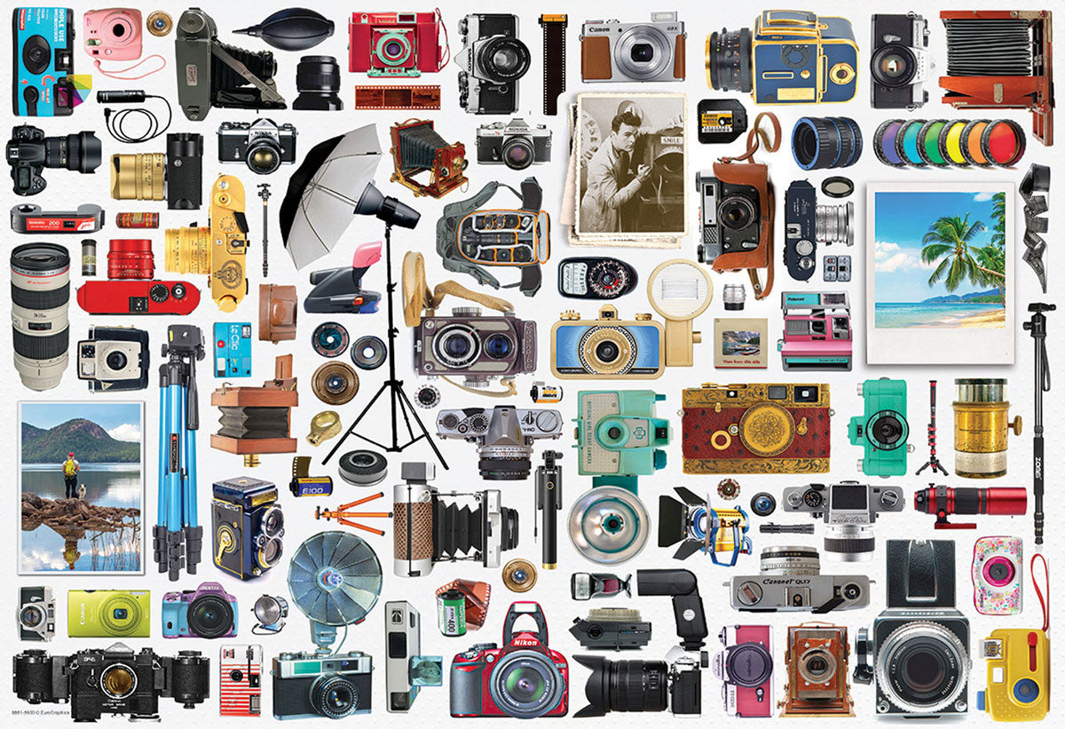 Classic Camera Collectable Tin (550pcs)