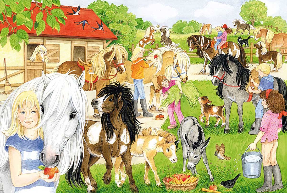 Fun at the Riding Stables