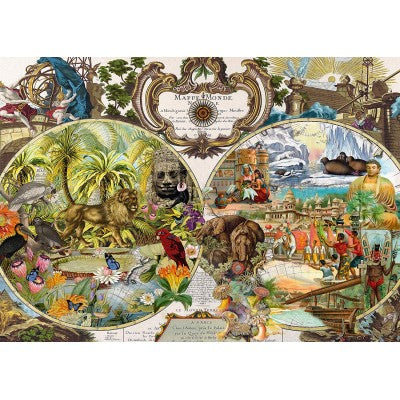 Exotic World Map