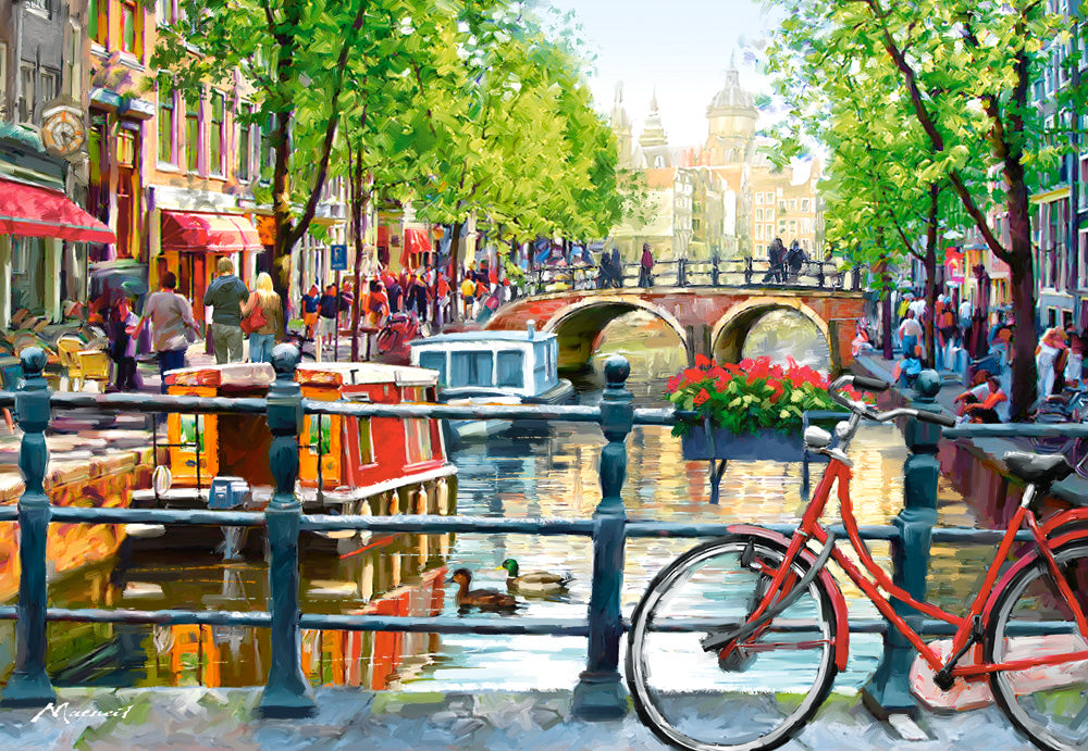 Paysage d'Amsterdam, Richard Macneil