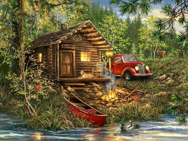 Cozy Cabin Life (500pcs)