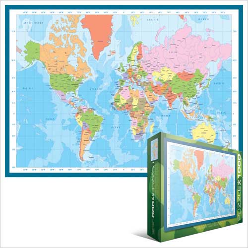 Modern Map of the World