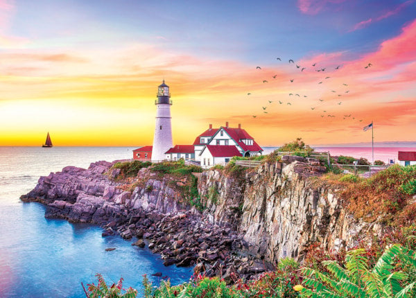 HDR Photography - Portland Headlight, Maine USA