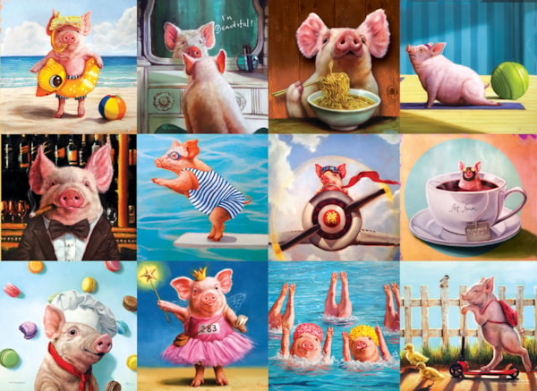 Pigs drôles, Lucia Heffernan