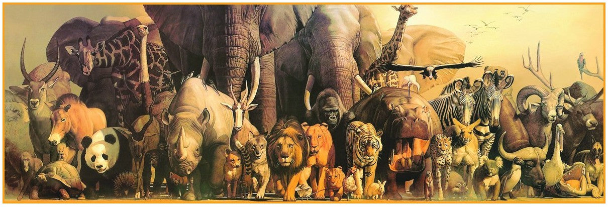 Arche de Noah, L'Arche de Noé (puzzle panoramique)