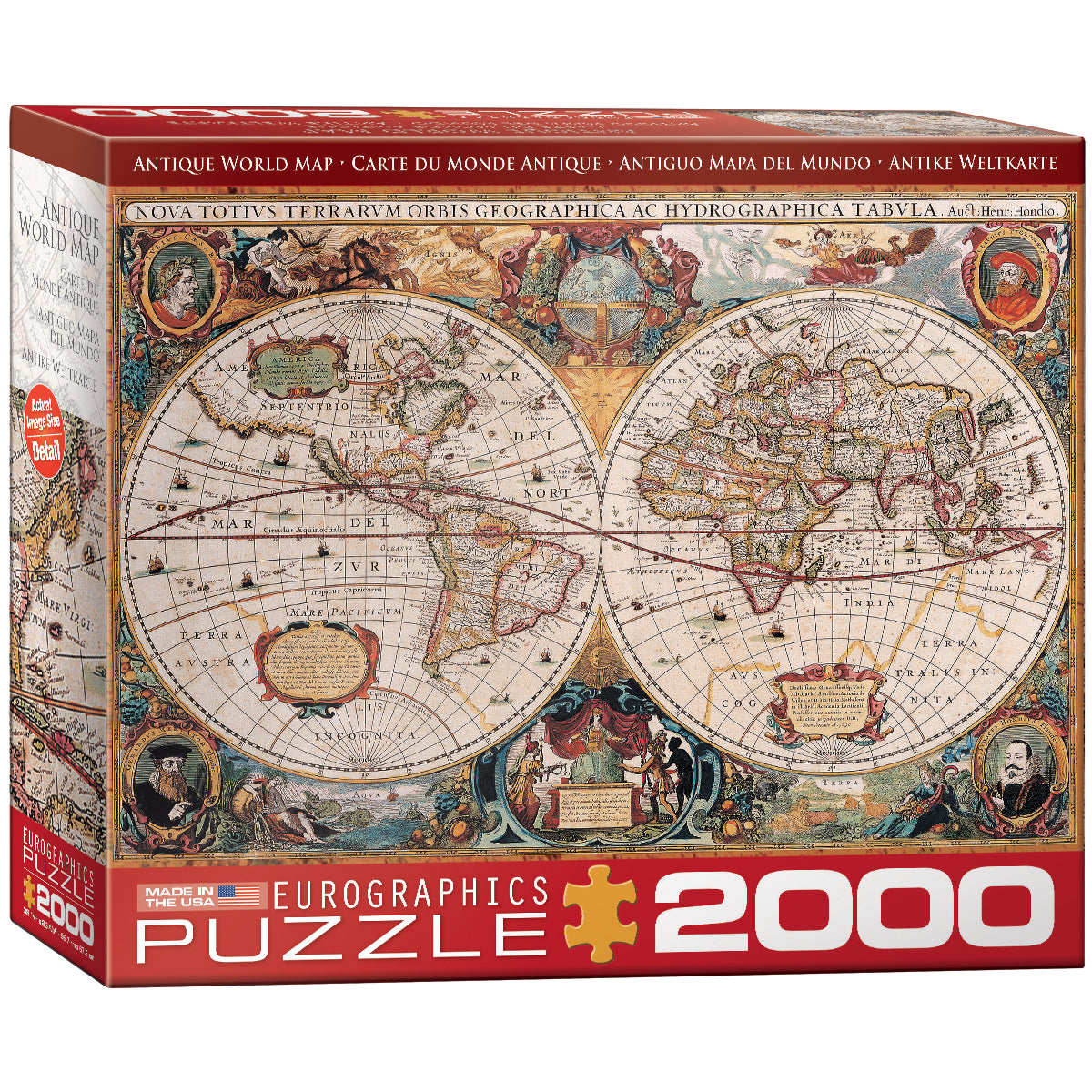 Orbis Geographical World Map (2000pcs)