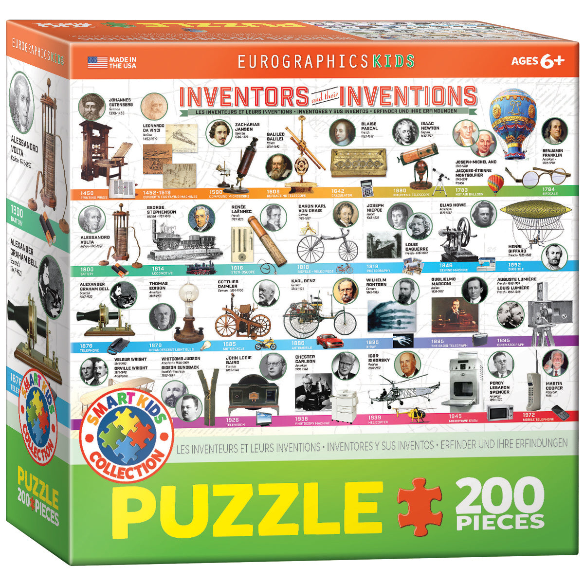 Inventors and Their Inventions (200pcs)