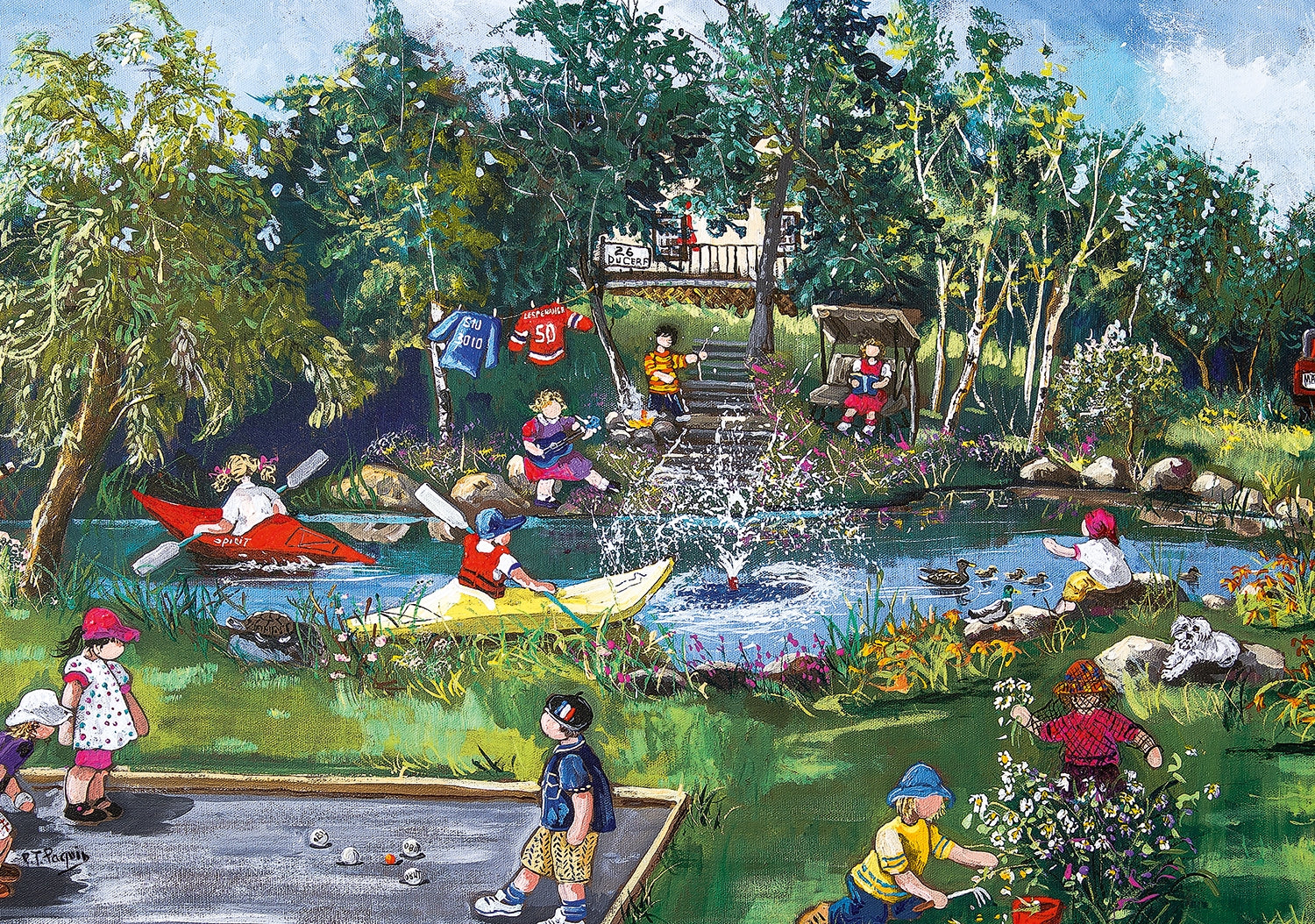 Summer Games, Pauline Paquin (1000pcs)
