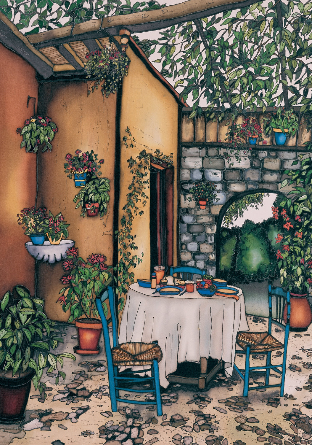 Rafraîchissements sur la terrasse, Bovet (1000pcs)