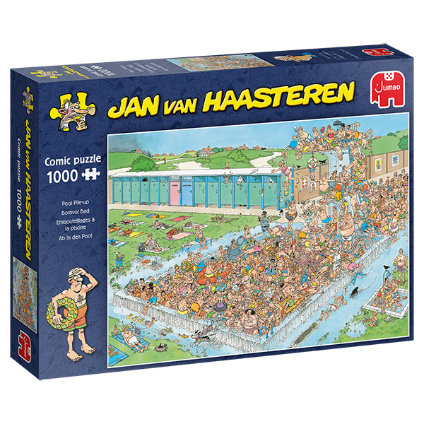 Pool Pile-Up / Embouteillages à la piscine, JVH (1000pcs)