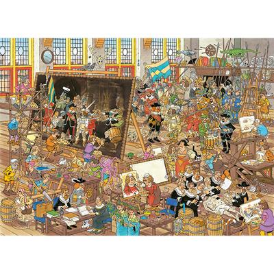 JVH 2-en-1 - Rembrandt’s Studio & Gallery of Curiosities / L’Atelier de Rembrandt & La Galerie des Curiosés (2x1000pcs)