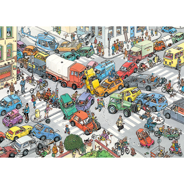 JVH 2-in-1 Traffic Chaos/By Air, Land & Sea (2×1000 pieces)