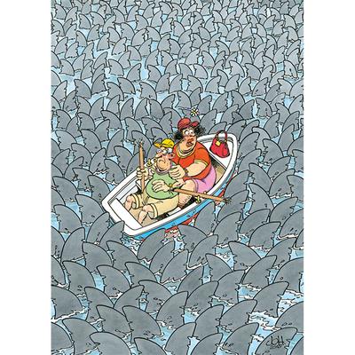 Expert 1 - Shark Mania / Manie de requin, JVH (500pcs)