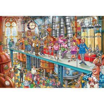Wasgij? Mystery # 21, Trouble Brewing / Turbulences Dans La Brasserie