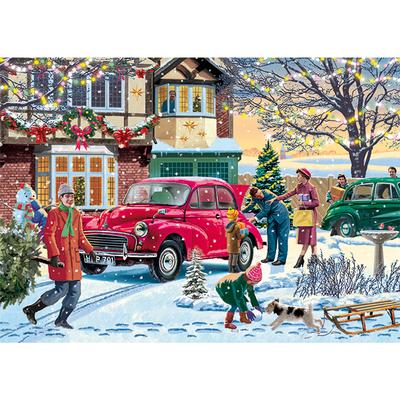 Temps en famille à Noël (4x1000pcs)