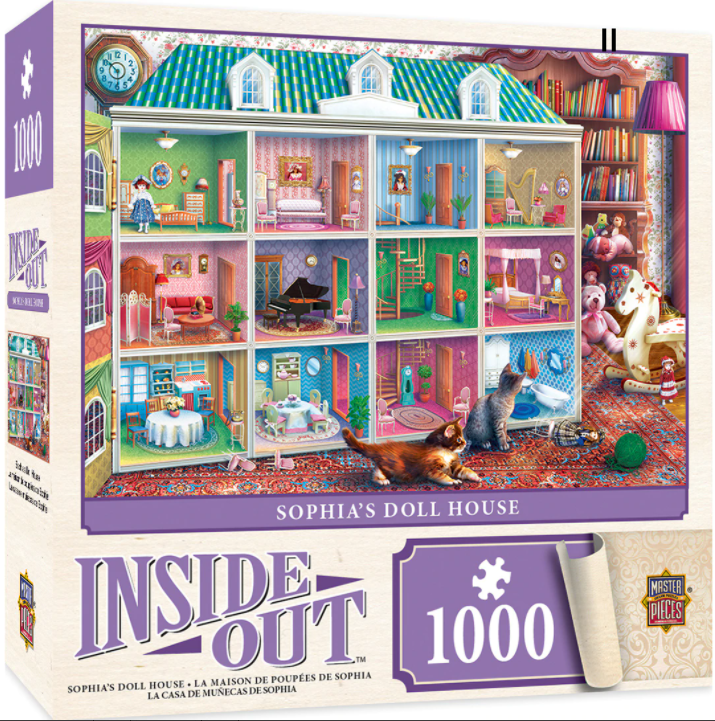 Inside Out - Sophia's Dollhouse (1000pcs)