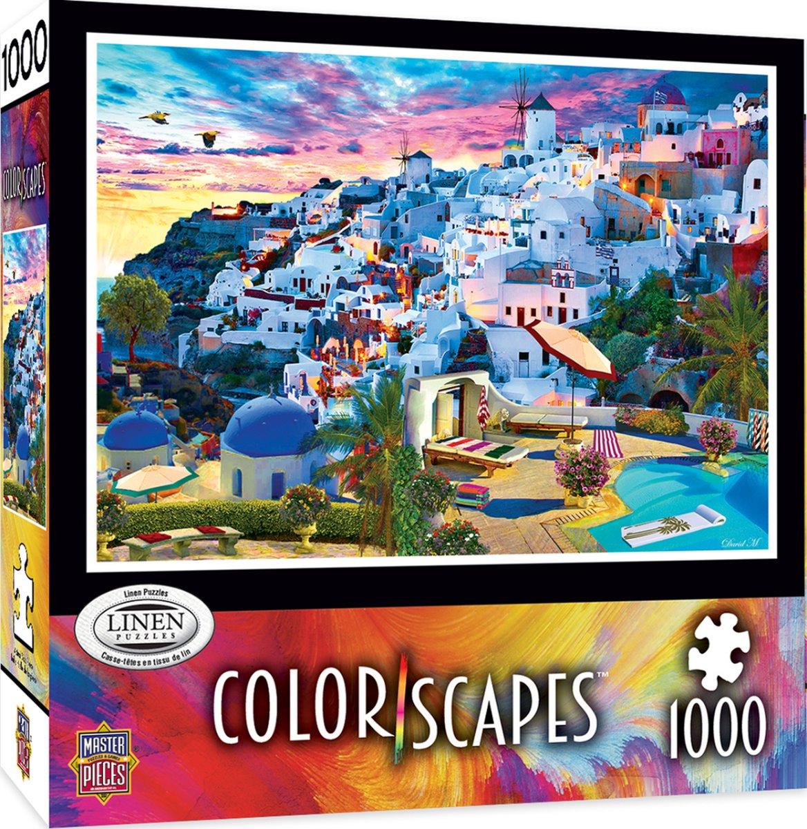Colorscapes Linen - Santorini Sky