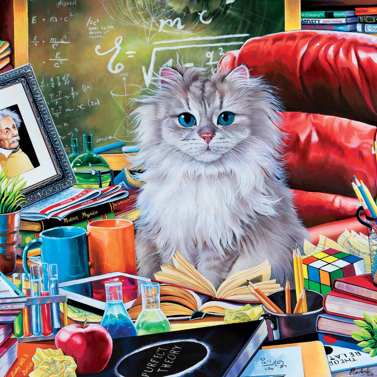 Cat-ology Einstein, Jenny Newland (1000pcs)